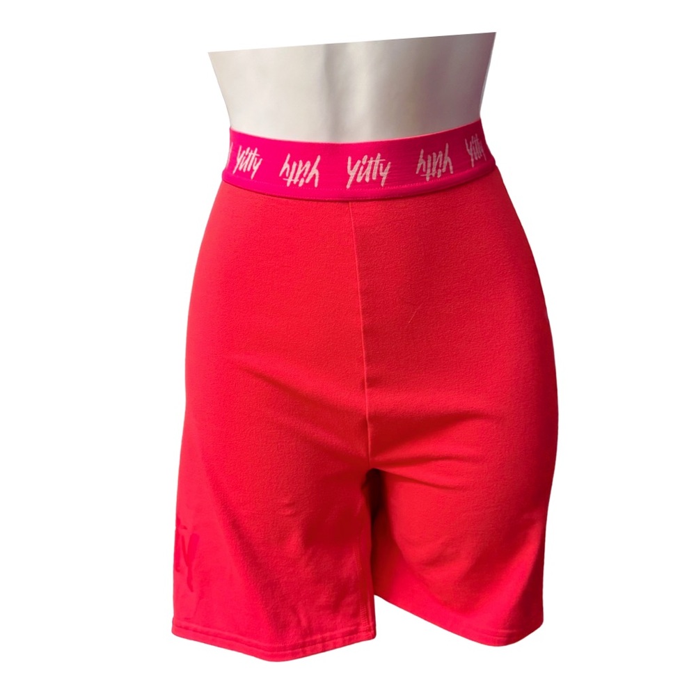 YITTY High Waist Neon Pink Shorts